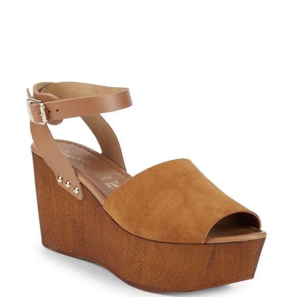 Seychelles Shoes - Seychelles Paddle Suede Wedge Sandal Size 8.5